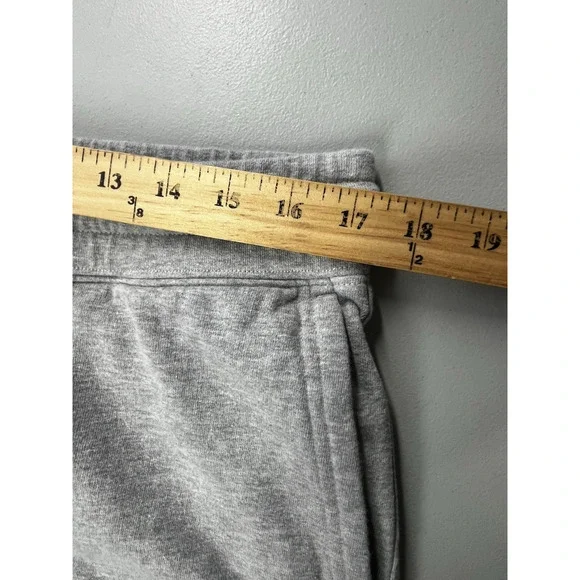American Giant Mens Classic Sweatpants Joggers Large Gray Midweight Fleece - Picture 5 of 10